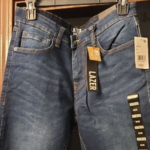 Men's LAZER Slim Fit Blue Jeans